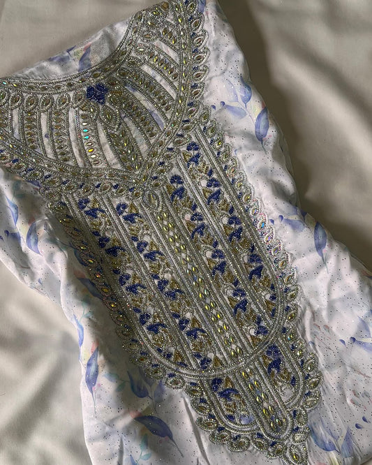 Silk Jalabiya High Neck (SHN001)